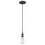 Vintage 1 Light Pendant Vintage Lamp Included