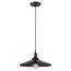 Vintage 1 Light Pendant w/ Matching Shade Vintage Lamp Included