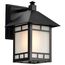 Drexel 1 light 7" Outdoor Wall Fixture w/ Frosted Seed Glass