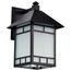 Drexel 1 light 9" Outdoor Wall Fixture w/ Frosted Seed Glass