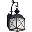 Wingate 1 light 6" Outdoor Wall Fixture w/ Clear Seed Glass