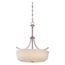 Laguna 4 Light Pendant w/ White Glass