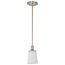 Laguna 1 Light Mini Pendant w/ White Glass