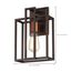 Lake 1 Light Wall Sconce Forest Bronze w/ Copper Accents Finish