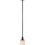 Laguna 1 Light Mini Pendant w/ White Glass