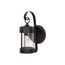 1 Light 11" Wall Lantern Piper Lantern w/ Clear Seed Glass