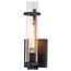 Donzi 1 Light Vanity Fixture Iron Black Finish