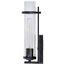 Donzi 1 Light Vanity Fixture Iron Black Finish