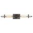 Donzi 2 Light Vanity Fixture Iron Black Finish