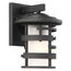 Lansing 1 Light 10" Outdoor Wall Lantern w/ Etched Glass