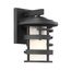 Lansing 1 Light 10" Outdoor Wall Lantern w/ Etched Glass