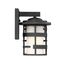 Lansing 1 Light 10" Outdoor Wall Lantern w/ Etched Glass