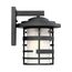 Lansing 1 Light 12" Outdoor Wall Lantern w/ Etched Glass