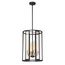 Payne 4 Light Foyer Pendant w/ Clear Beveled Glass