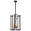 Payne 4 Light Foyer Pendant w/ Clear Beveled Glass