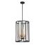 Payne 4 Light Foyer Pendant w/ Clear Beveled Glass