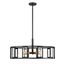 Payne 5 Light Pendant w/ Clear Beveled Glass