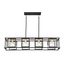 Payne 4 Light Island Pendant w/ Clear Beveled Glass