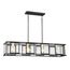 Payne 4 Light Island Pendant w/ Clear Beveled Glass