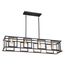 Payne 4 Light Island Pendant w/ Clear Beveled Glass