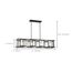 Payne 4 Light Island Pendant w/ Clear Beveled Glass