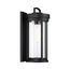 Huron 1 Light Medium Lantern Aged Bronze Finish w/ Clear Glass