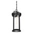 Huron 1 Light Hanging Lantern Aged Bronze Finish w/ Clear Glass