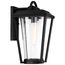 Lakeview 1 Light Medium Lantern Aged Bronze Finish w/ Clear Seed Glass