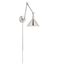 Delancey Swing Arm Lamp Polished Nickel w/ Switch