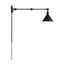 Delancey Swing Arm Lamp Matte Black w/ Switch