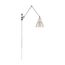 Fulton Swing Arm Lamp Polished Nickel w/ Switch