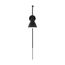 Fulton Swing Arm Lamp Matte Black w/ Switch