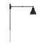 Fulton Swing Arm Lamp Matte Black w/ Switch