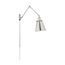 Bayard Swing Arm Lamp Polished Nickel w/ Switch