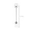 Intersection 1 Light Mini Pendant Polished Nickel w/ Clear Glass