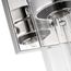 Intersection 2 Light Vanity Polished Nickel w/ Clear Glass