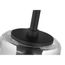 Destin 1 Light Medium Pendant Medium Base Black And Silver Accent Finish Clear Ribbed Glass