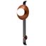Colby 1 Light Wall Sconce Matte Black and Antique Copper Finish