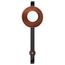 Colby 1 Light Wall Sconce Matte Black and Antique Copper Finish