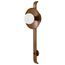 Colby 1 Light Wall Sconce Natural Brass Finish