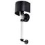 Teagon 1 Light Wall Sconce Matte Black Finish Metal Shade