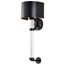 Teagon 1 Light Wall Sconce Matte Black Finish Metal Shade