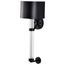 Teagon 1 Light Wall Sconce Matte Black Finish Metal Shade
