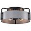 Altos 4 Light Semi Flush 18 Inches Gray and Matte Black Finish