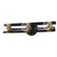 Marsden 3 Light Vanity Matte Black and Natural Brass Finish