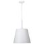 Alexis 1 Light Large Pendant Matte White Finish