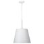 Alexis 1 Light Large Pendant Matte White Finish