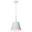 Alexis 1 Light Small Pendant Matte White Finish
