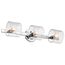 Marlowe 3 Light Vanity Polished Nickel w/ Clear Glass
