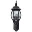 Central Park 3 Light 22" Wall Lantern w/ Clear Beveled Glass